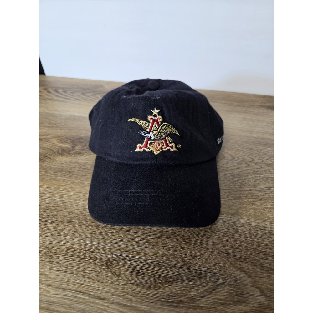 Anheuser-Busch St. Louis Brewery strapback baseball cap Black